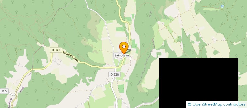 localisation de l'entreprise MONSIEUR ROLAND BONNEFOY  SAULT