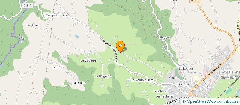 localisation de l'entreprise MONSIEUR ROLAND BONNET à LEYNHAC