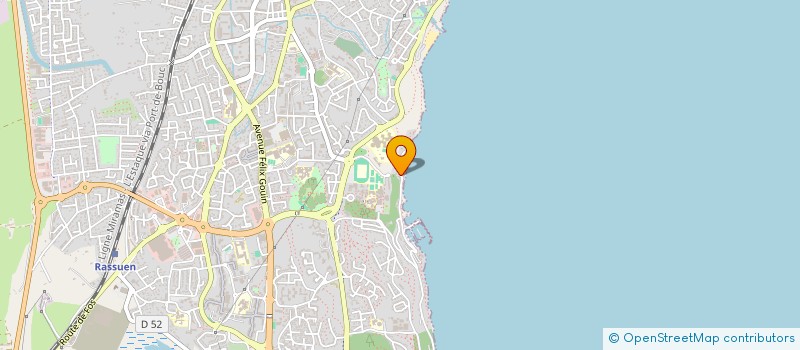 localisation de l'entreprise MONSIEUR ROLAND BONNET  ISTRES