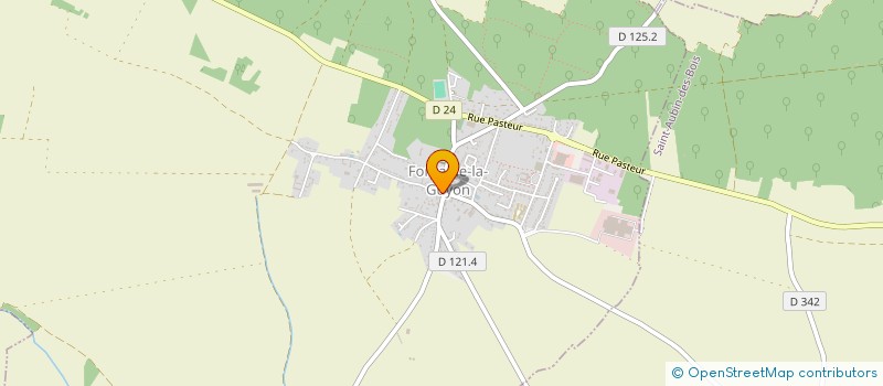localisation de l'entreprise MONSIEUR ROLAND BORDELLE à FONTAINE-LA-GUYON