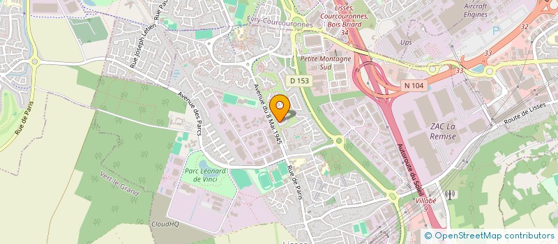 localisation de l'entreprise MONSIEUR ROLAND BOUKOU  LISSES