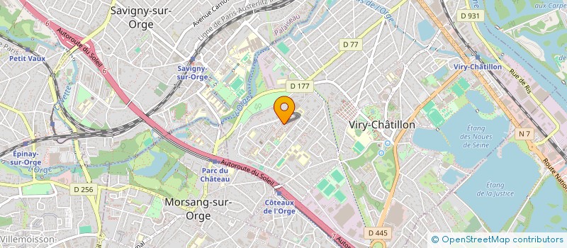 localisation de l'entreprise MONSIEUR ROLAND BOUMPOUTOU MOUNKOLA à VIRY-CHATILLON