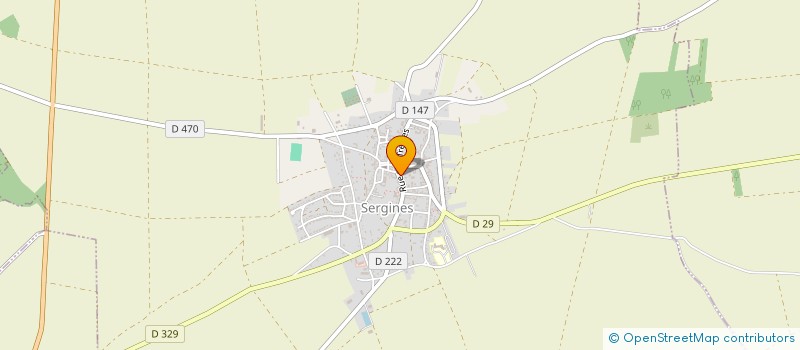 localisation de l'entreprise MONSIEUR ROLAND BOURDON  SERGINES