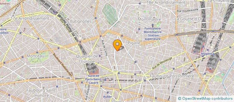 localisation de l'entreprise MONSIEUR ROLAND BOUVET  PARIS