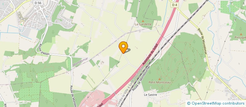 localisation de l'entreprise MONSIEUR ROLAND BOUVIER  ALLAN