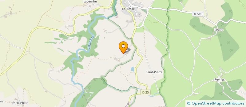 localisation de l'entreprise MONSIEUR ROLAND BOUZAT  LESTRADE ET THOUELS