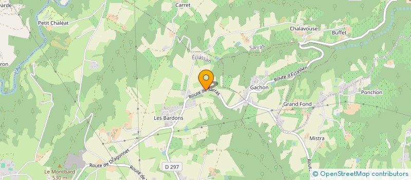 localisation de l'entreprise MONSIEUR ROLAND BRAUN à ECLASSAN