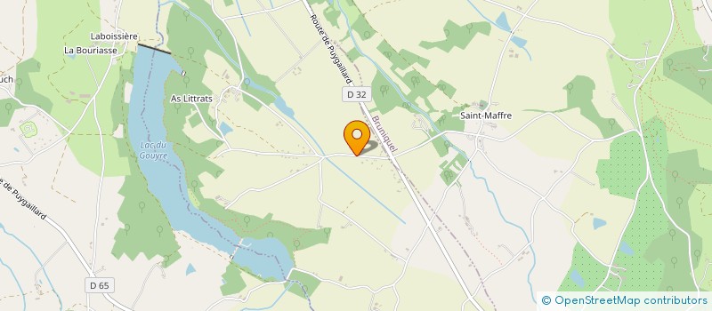 localisation de l'entreprise MONSIEUR ROLAND BUC  BRUNIQUEL