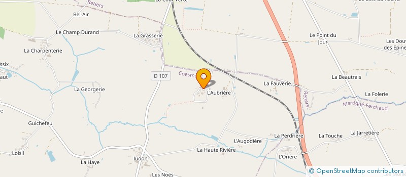 localisation de l'entreprise MONSIEUR ROLAND CADOT à COESMES