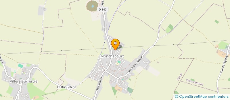 localisation de l'entreprise MONSIEUR ROLAND CANDELIER  VILLERS-AU-TERTRE