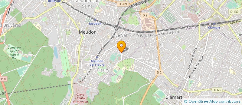 localisation de l'entreprise MONSIEUR ROLAND CARTALADE à MEUDON