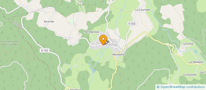 localisation de l'entreprise MONSIEUR ROLAND CARTON à ARCONSAT