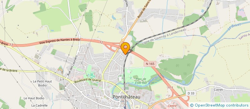 localisation de l'entreprise MONSIEUR ROLAND CARTRON à PONTCHATEAU