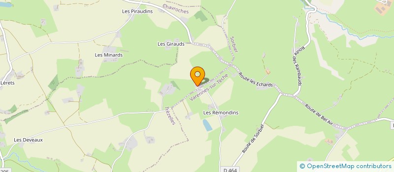 localisation de l'entreprise MONSIEUR ROLAND CHAILLOT  SAINT-VOIR