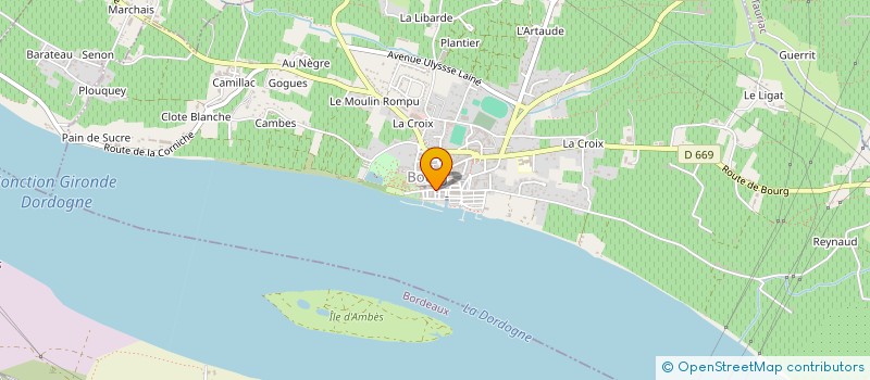 localisation de l'entreprise MONSIEUR ROLAND CHARBONNIER à BOURG