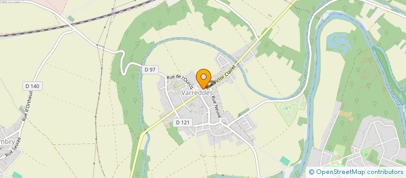 localisation de l'entreprise MONSIEUR ROLAND CHARBONNIER  VARREDDES