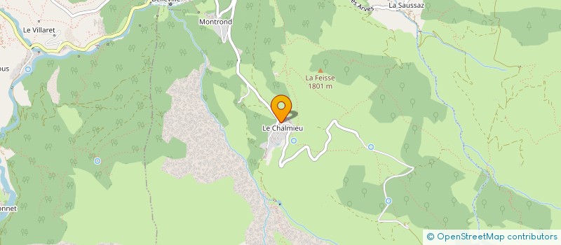 localisation de l'entreprise MONSIEUR ROLAND CHARVIN à ALBIEZ-MONTROND