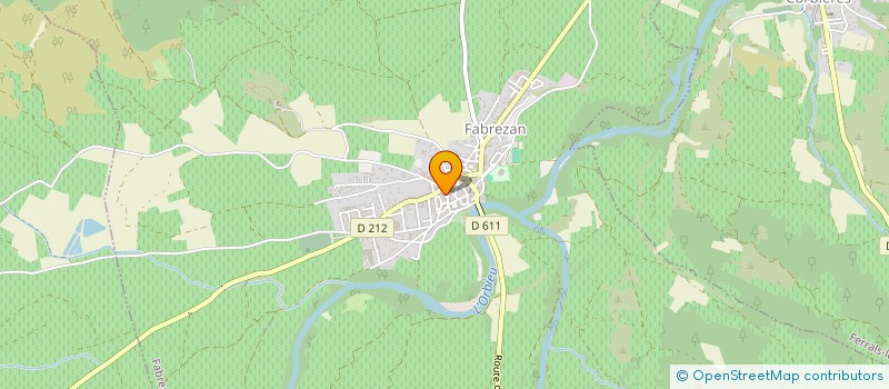 localisation de l'entreprise MONSIEUR ROLAND CHAUVET  FERRALS-LES-CORBIERES