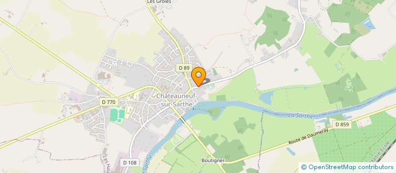 localisation de l'entreprise MONSIEUR ROLAND CHESNEAU  LES HAUTS-D'ANJOU