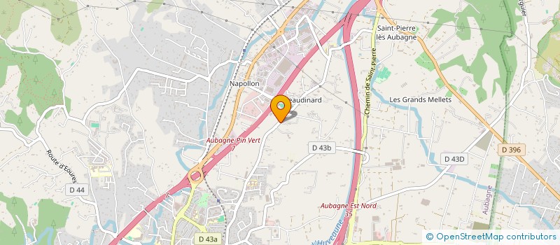 localisation de l'entreprise MONSIEUR ROLAND CLARY  AUBAGNE