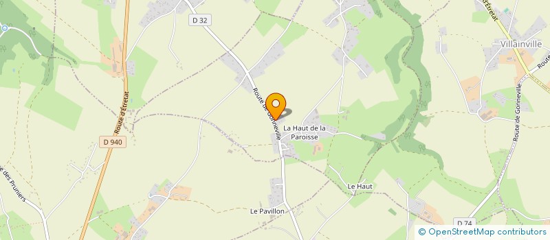 localisation de l'entreprise MONSIEUR ROLAND CLEMENT  CRIQUETOT L'ESNEVAL