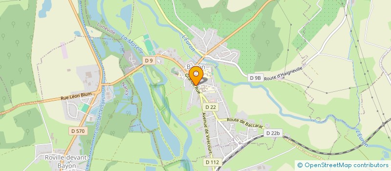 localisation de l'entreprise MONSIEUR ROLAND COLIN  ROZELIEURES