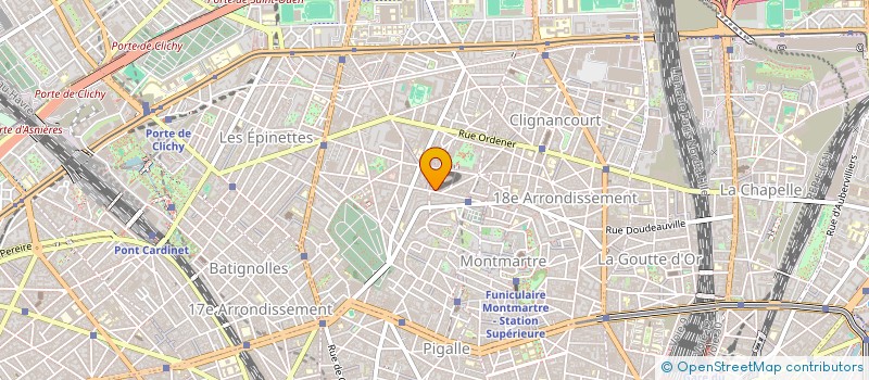 localisation de l'entreprise MONSIEUR ROLAND COLINET  PARIS