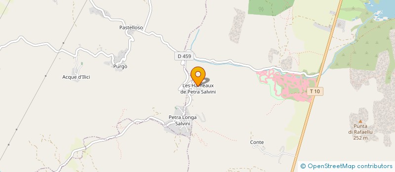 localisation de l'entreprise MONSIEUR ROLAND COLLET à PORTO VECCHIO