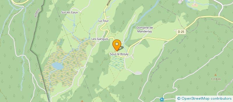 localisation de l'entreprise MONSIEUR ROLAND COLOMB  ROGNA