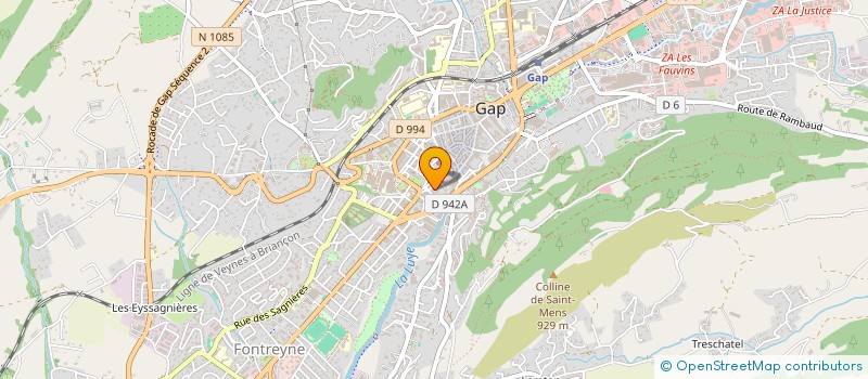 localisation de l'entreprise MONSIEUR ROLAND COMBES  GAP