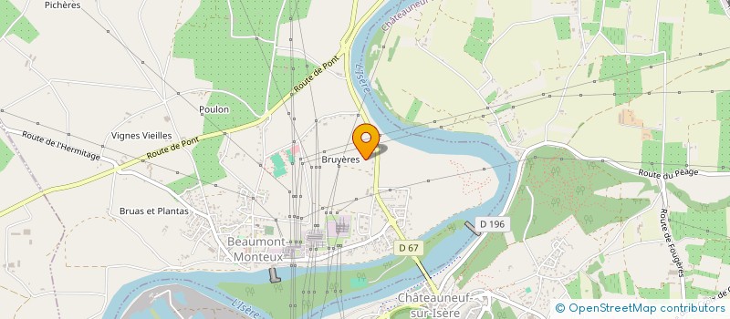 localisation de l'entreprise MONSIEUR ROLAND COMBET à BEAUMONT-MONTEUX