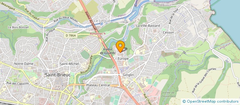 localisation de l'entreprise MONSIEUR ROLAND CORMIER à SAINT-BRIEUC