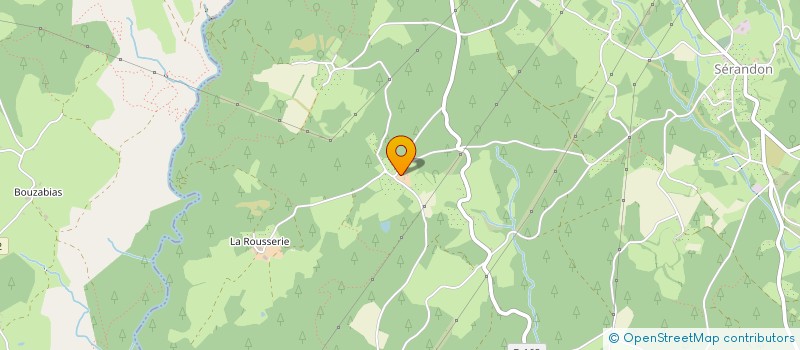 localisation de l'entreprise MONSIEUR ROLAND COULAMBON  SERANDON