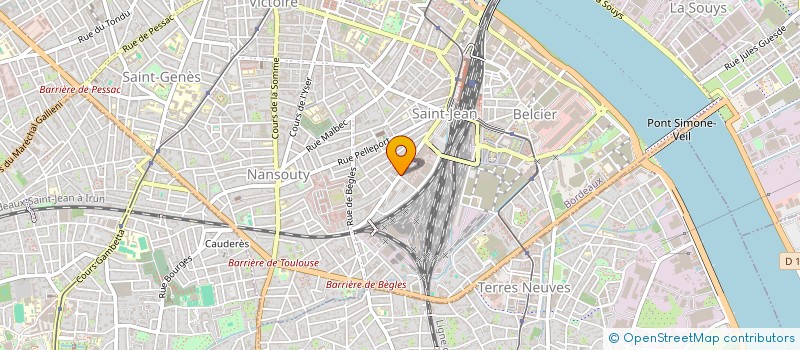 localisation de l'entreprise MONSIEUR ROLAND COYAC à BORDEAUX