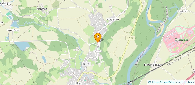 localisation de l'entreprise MONSIEUR ROLAND DE BARBENTANE  JOYEUX