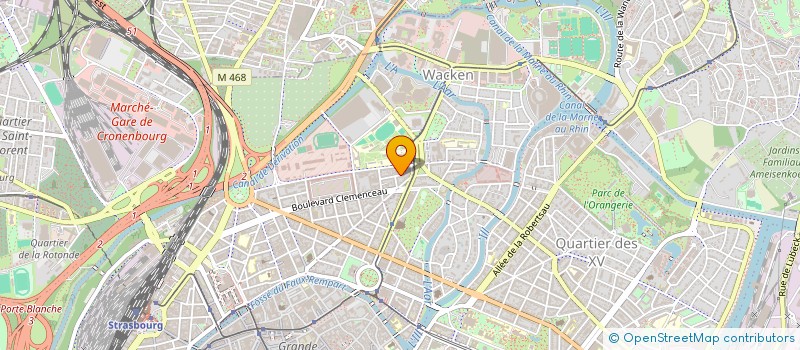 localisation de l'entreprise MONSIEUR ROLAND DEMRI à STRASBOURG