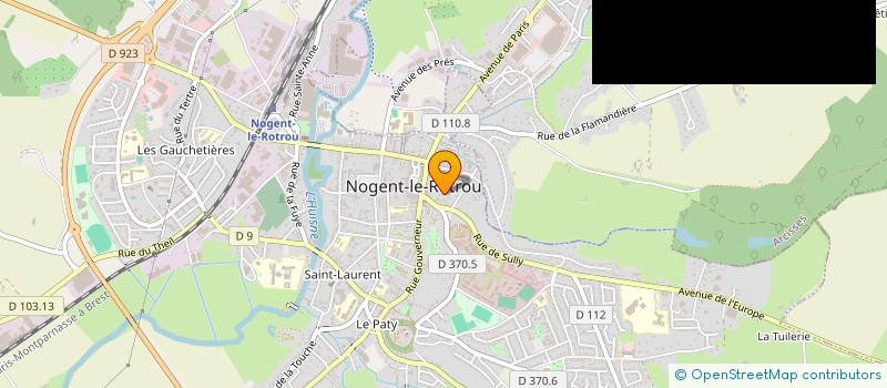 localisation de l'entreprise MONSIEUR ROLAND DEPLUCHE à NOGENT LE ROTROU