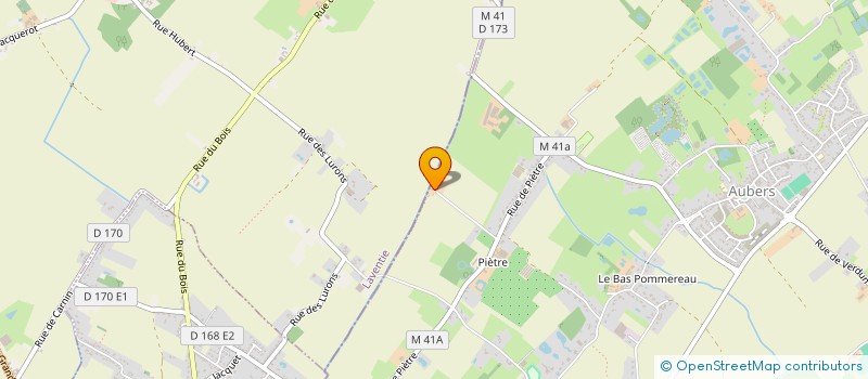 localisation de l'entreprise MONSIEUR ROLAND DESCAMPS à AUBERS
