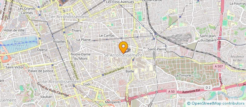 localisation de l'entreprise MONSIEUR ROLAND DEVIEGO à MARSEILLE