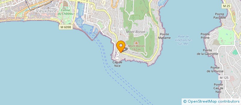 localisation de l'entreprise MONSIEUR ROLAND DIDONNA à NICE