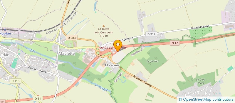 localisation de l'entreprise MONSIEUR ROLAND DIEU à MAULETTE