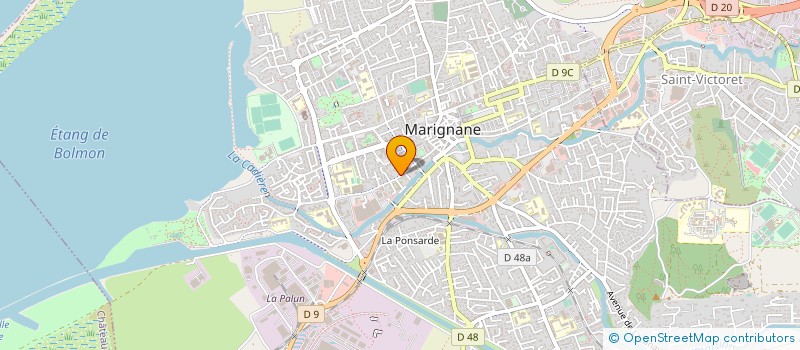 localisation de l'entreprise MONSIEUR ROLAND DIOT à MARIGNANE