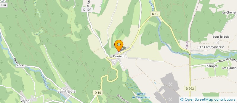 localisation de l'entreprise MONSIEUR ROLAND DOMPS à ARBOYS EN BUGEY
