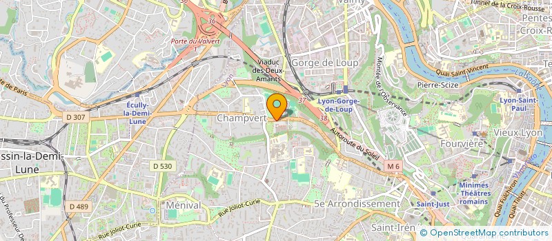 localisation de l'entreprise MONSIEUR ROLAND DONNA  LYON