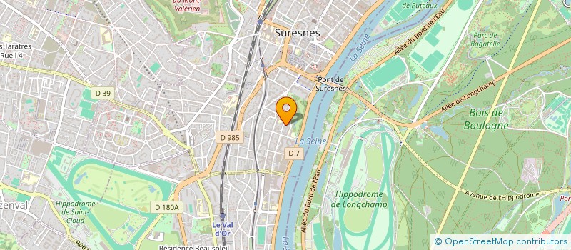 localisation de l'entreprise MONSIEUR ROLAND DRANE  SURESNES