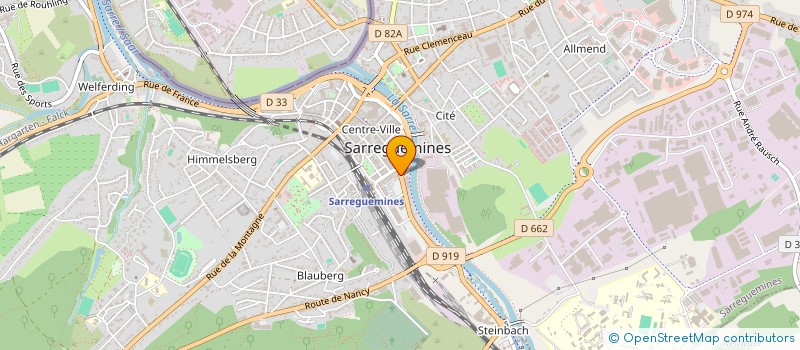localisation de l'entreprise MONSIEUR ROLAND DREYDEMY à SARREGUEMINES