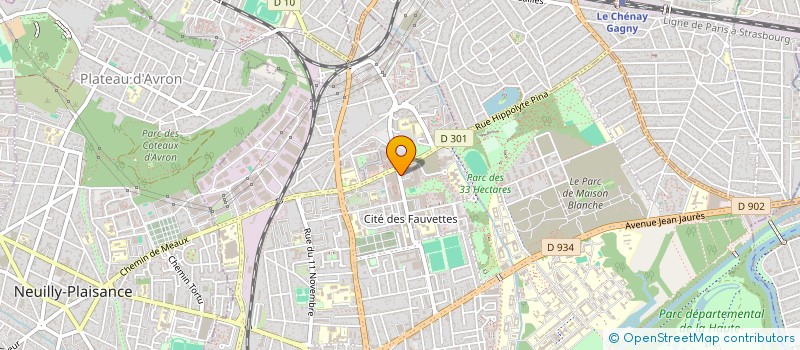 localisation de l'entreprise MONSIEUR ROLAND DREYFUSS à NEUILLY-SUR-MARNE
