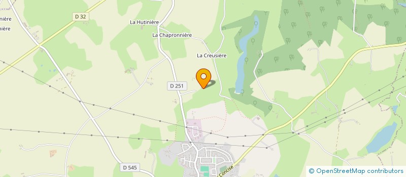 localisation de l'entreprise MONSIEUR ROLAND DUBOULAY à AHUILLE