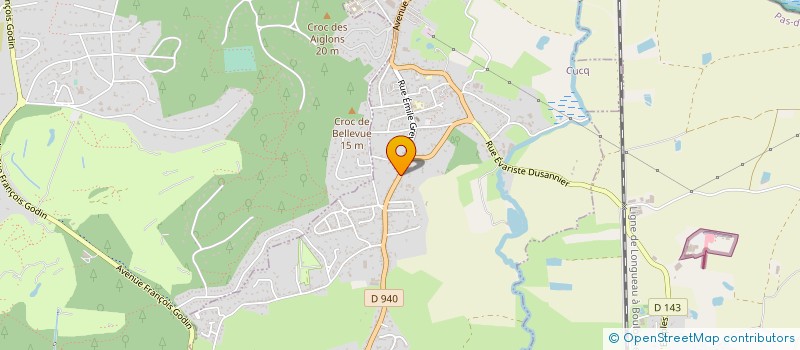 localisation de l'entreprise MONSIEUR ROLAND DUCROCQ  CUCQ