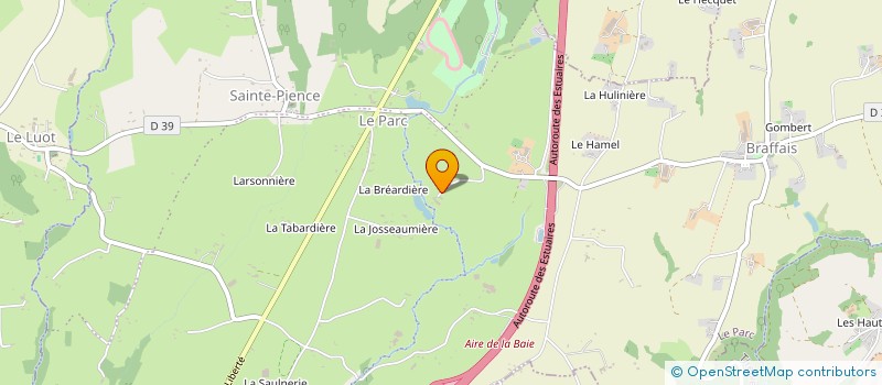 localisation de l'entreprise MONSIEUR ROLAND DUGUE à LE PARC